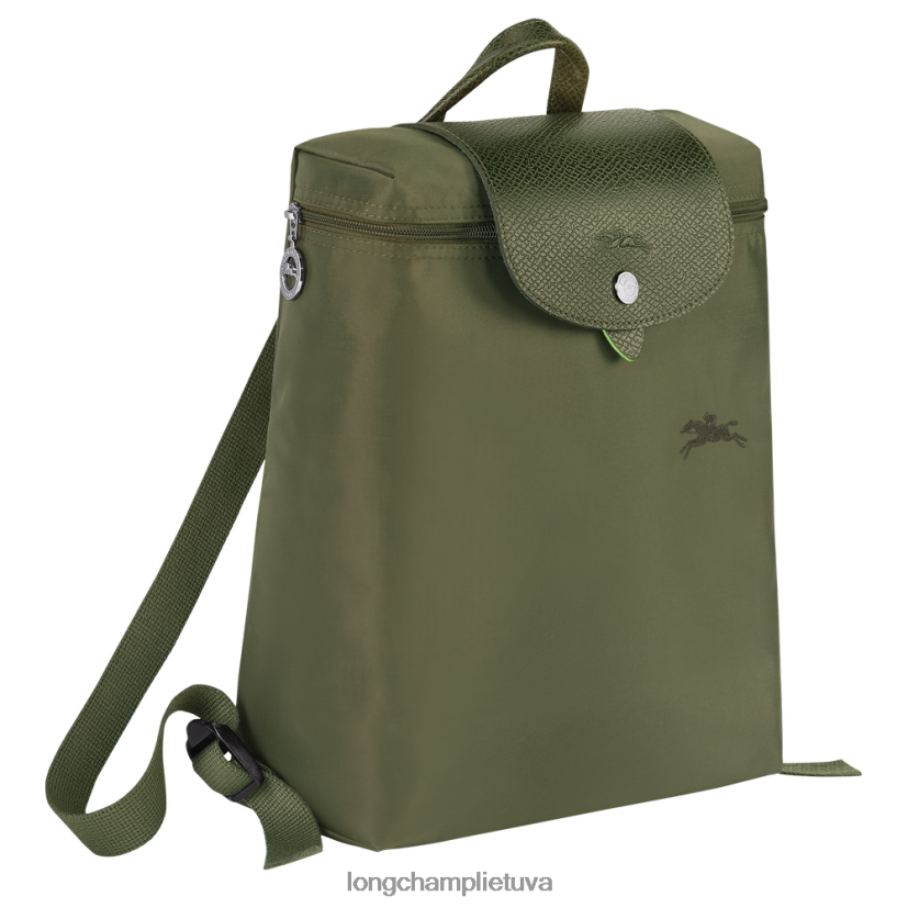 Longchamp le pliage green kuprinė miškas moterys krepšiai X6B2TB435