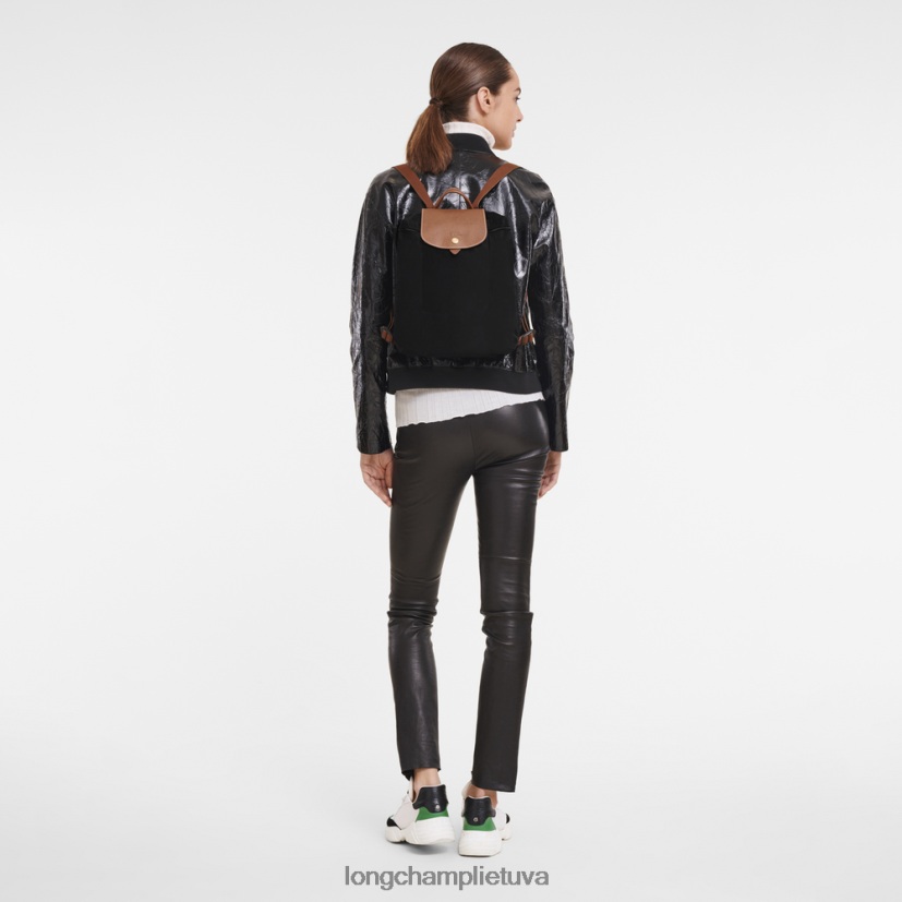 Longchamp le pliage originali kuprinė juodas moterys krepšiai X6B2TB441