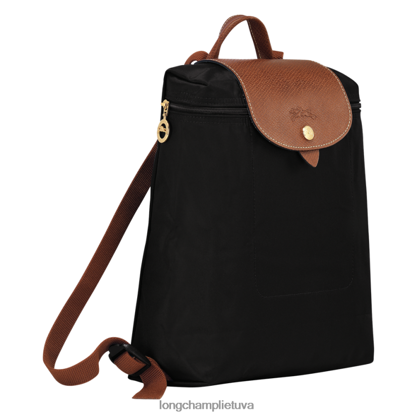 Longchamp le pliage originali kuprinė juodas moterys krepšiai X6B2TB441