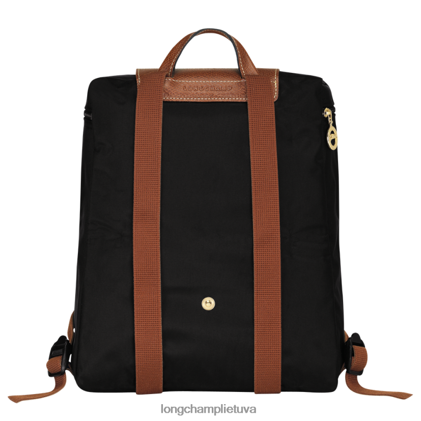 Longchamp le pliage originali kuprinė juodas moterys krepšiai X6B2TB441