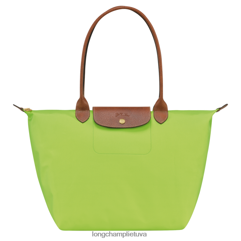 Longchamp Le pliage originalus krepšys žalia šviesa moterys krepšiai X6B2TB415