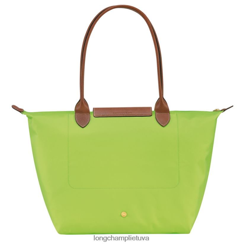 Longchamp Le pliage originalus krepšys žalia šviesa moterys krepšiai X6B2TB415