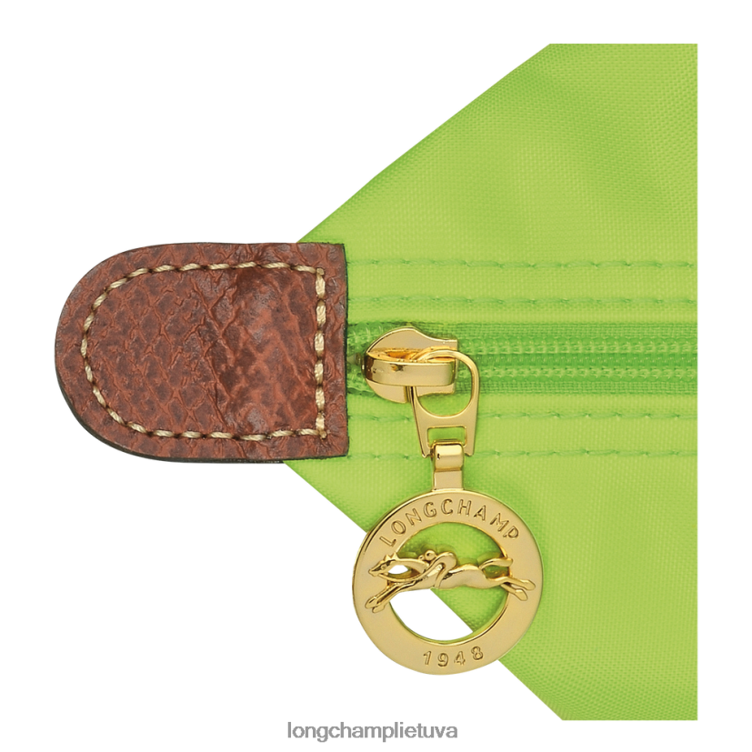 Longchamp Le pliage originalus krepšys žalia šviesa moterys krepšiai X6B2TB422