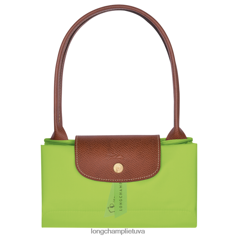 Longchamp Le pliage originalus krepšys žalia šviesa moterys krepšiai X6B2TB422