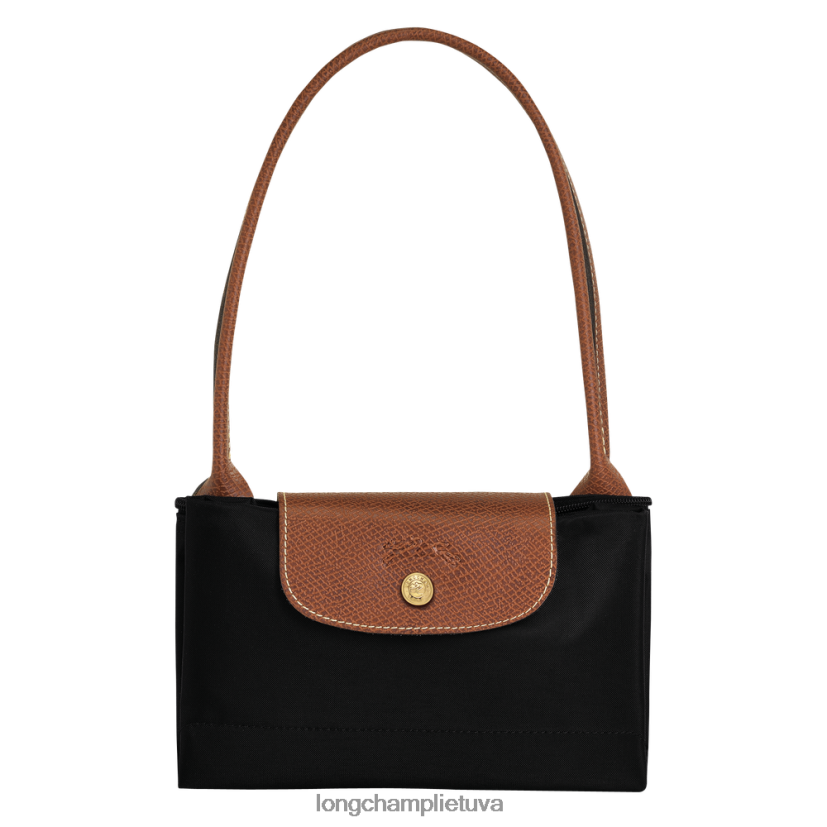 Longchamp Le pliage originalus krepšys juodas moterys krepšiai X6B2TB421