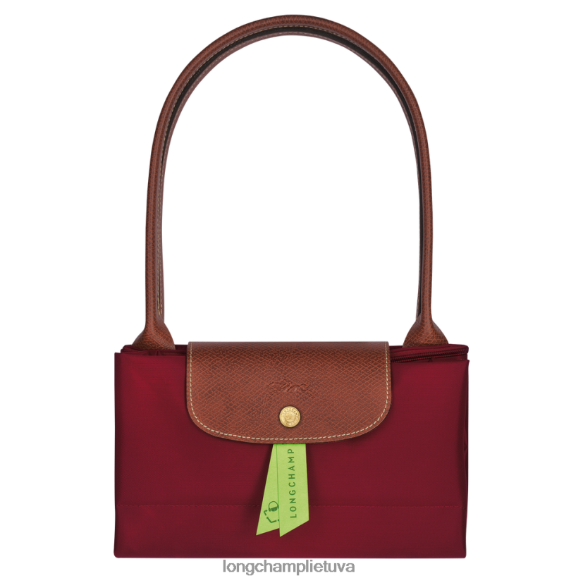 Longchamp Le pliage originalus krepšys raudona moterys krepšiai X6B2TB416
