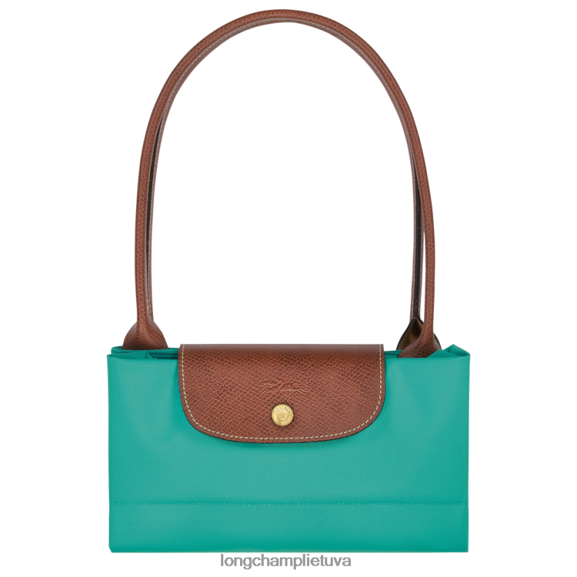 Longchamp Le pliage originalus krepšys turkis moterys krepšiai X6B2TB418