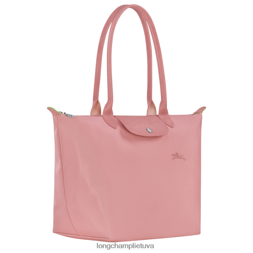 Longchamp le pliage žalias krepšys žiedlapis rožinis moterys krepšiai X6B2TB408