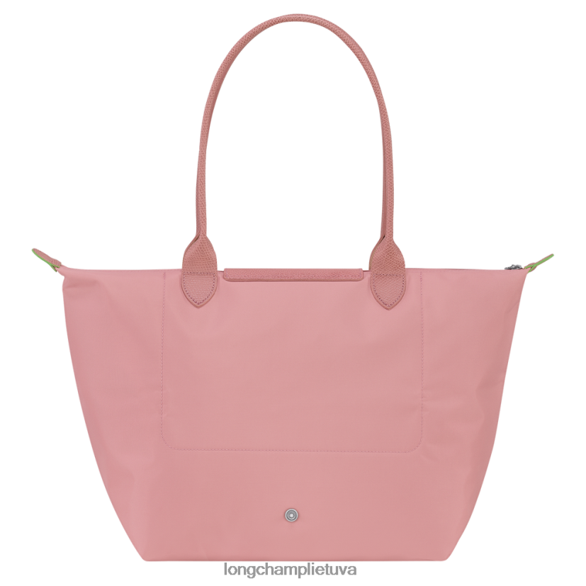Longchamp le pliage žalias krepšys žiedlapis rožinis moterys krepšiai X6B2TB408