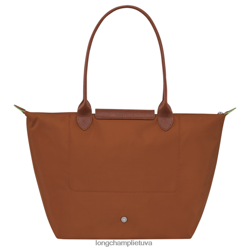 Longchamp le pliage žalias krepšys konjako moterys krepšiai X6B2TB404