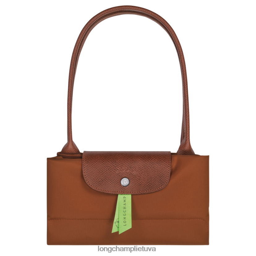 Longchamp le pliage žalias krepšys konjako moterys krepšiai X6B2TB404