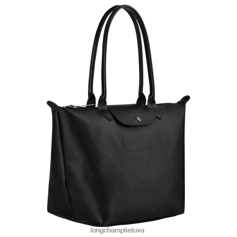 Longchamp le pliage city krepšys juodas moterys krepšiai X6B2TB348