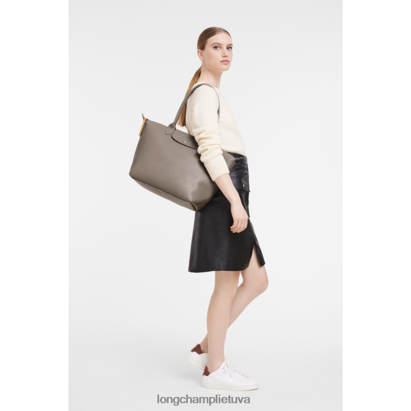 Longchamp le pliage city krepšys taupe moterys krepšiai X6B2TB349