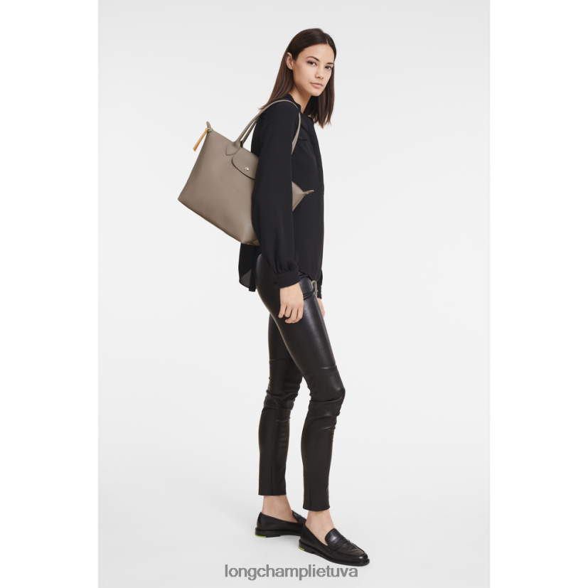 Longchamp le pliage city krepšys taupe moterys krepšiai X6B2TB353