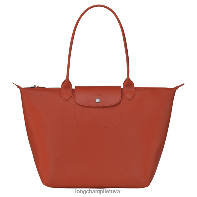 Longchamp le pliage city krepšys terakotos moterys krepšiai X6B2TB350