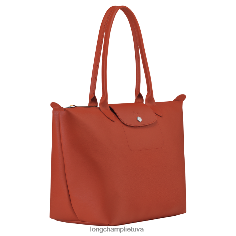 Longchamp le pliage city krepšys terakotos moterys krepšiai X6B2TB350