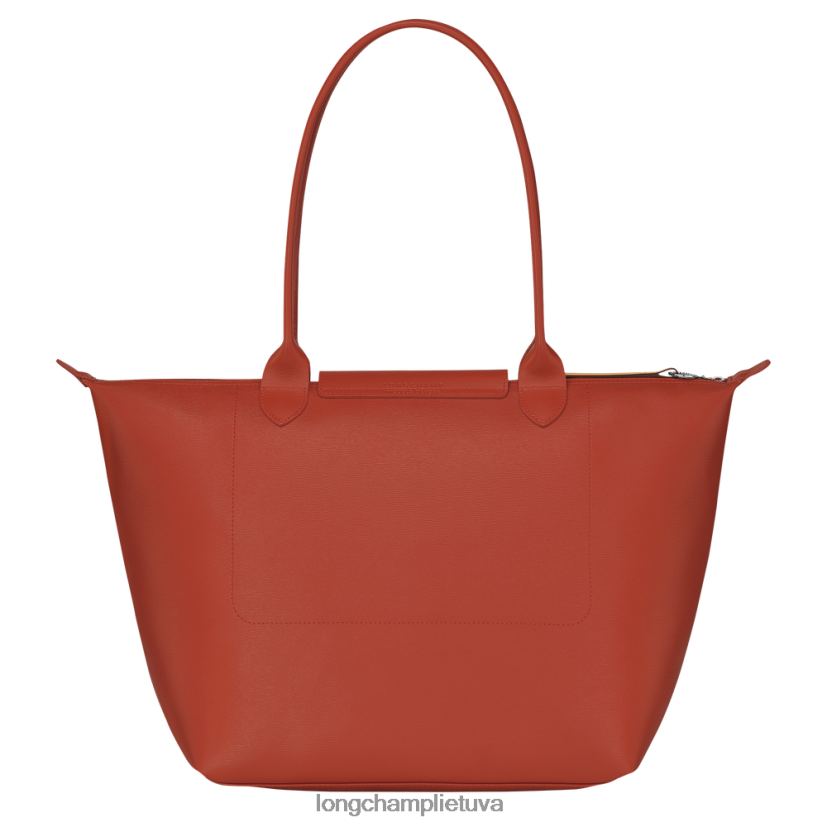 Longchamp le pliage city krepšys terakotos moterys krepšiai X6B2TB350