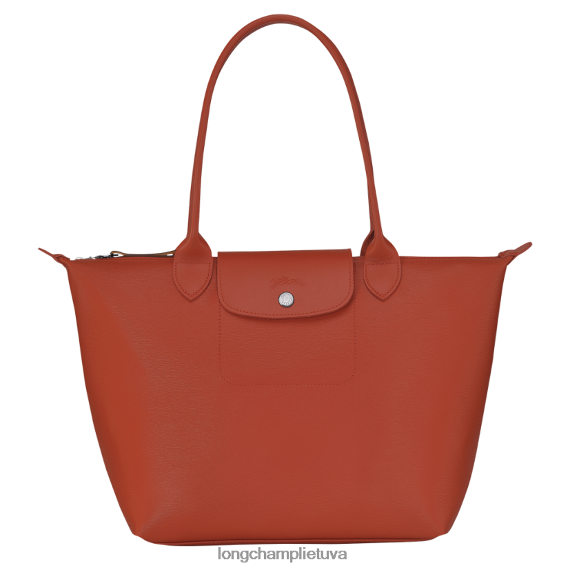 Longchamp le pliage city krepšys terakotos moterys krepšiai X6B2TB354