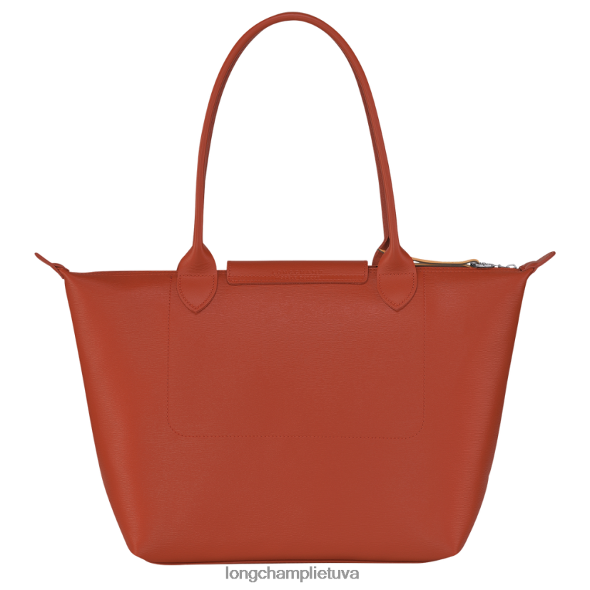 Longchamp le pliage city krepšys terakotos moterys krepšiai X6B2TB354