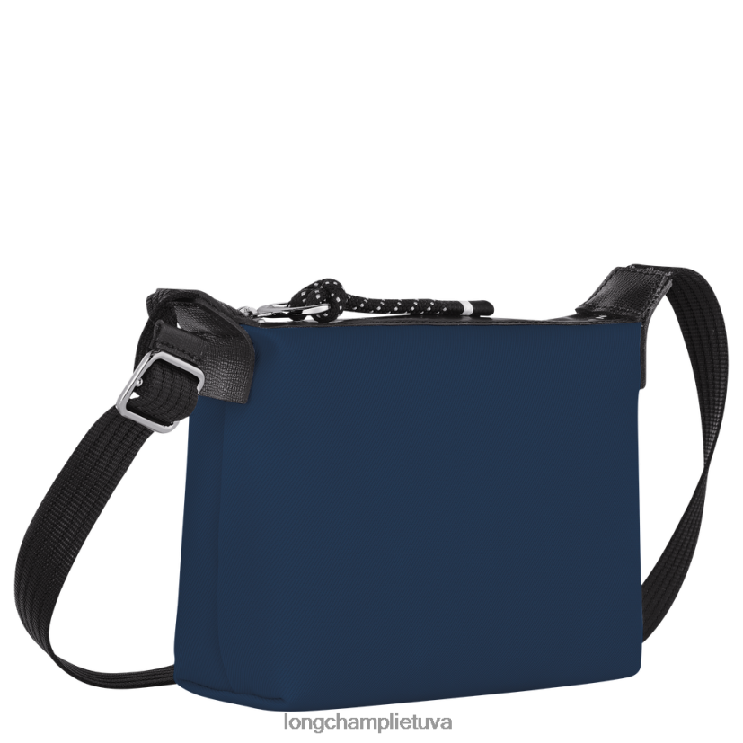 Longchamp le pliage energijos maišelis karinis jūrų laivynas moterys krepšiai X6B2TB344