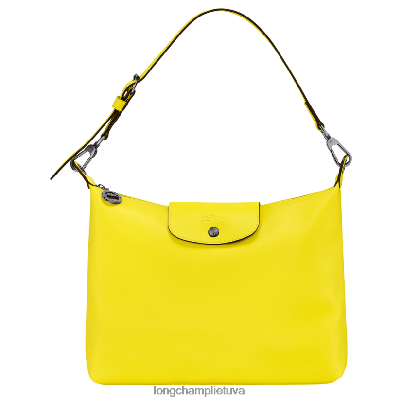 Longchamp le pliage xtra valkatų krepšys citrina moterys krepšiai X6B2TB394