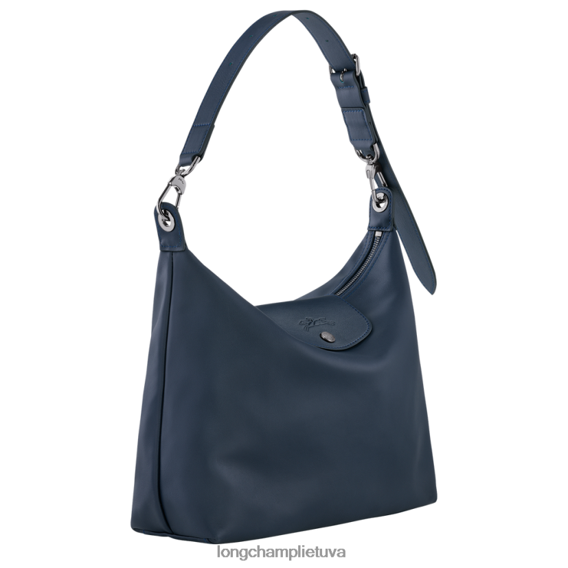 Longchamp le pliage xtra valkatų krepšys karinis jūrų laivynas moterys krepšiai X6B2TB395