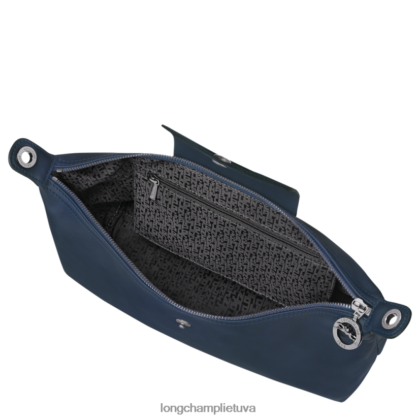 Longchamp le pliage xtra valkatų krepšys karinis jūrų laivynas moterys krepšiai X6B2TB395