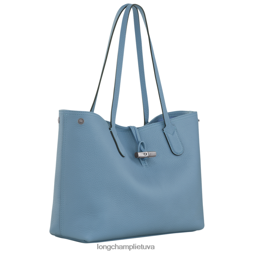 Longchamp roseau esminis krepšys šiferis moterys krepšiai X6B2TB363