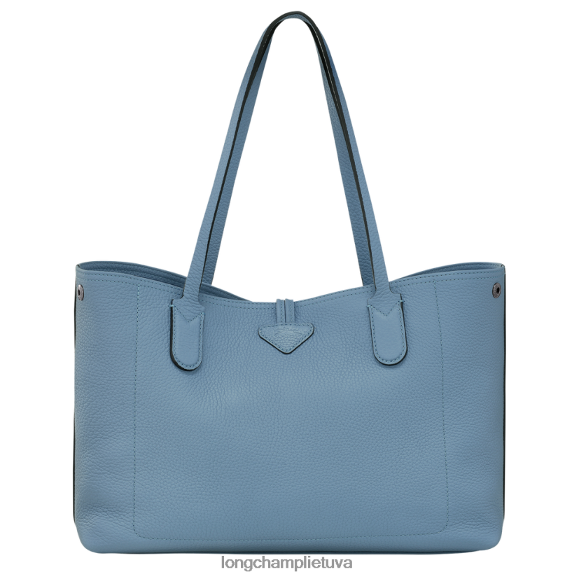Longchamp roseau esminis krepšys šiferis moterys krepšiai X6B2TB363