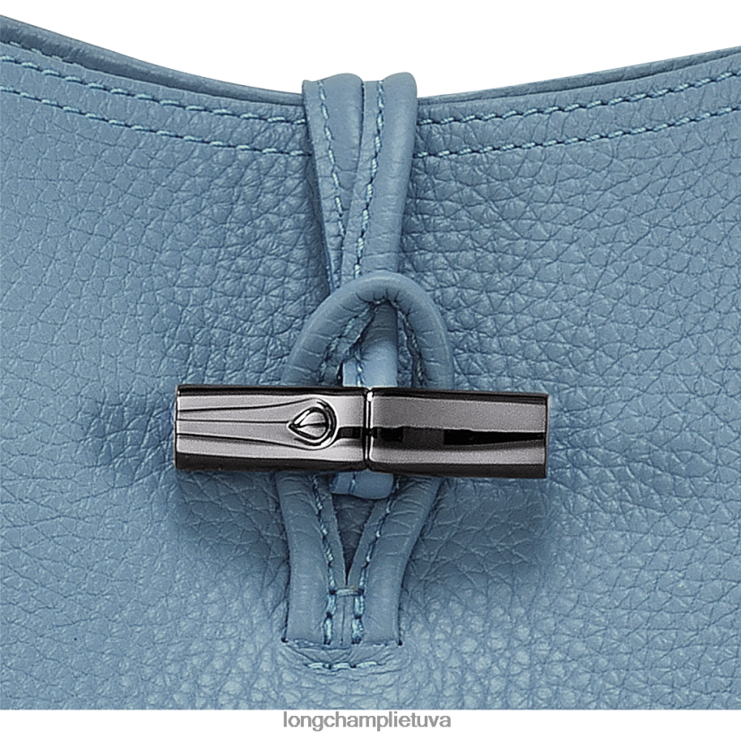 Longchamp roseau esminis krepšys šiferis moterys krepšiai X6B2TB363