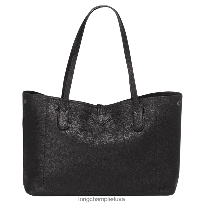 Longchamp roseau esminis krepšys juodas moterys krepšiai X6B2TB360