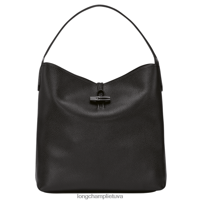 Longchamp roseau esminis valkata krepšys juodas moterys krepšiai X6B2TB356