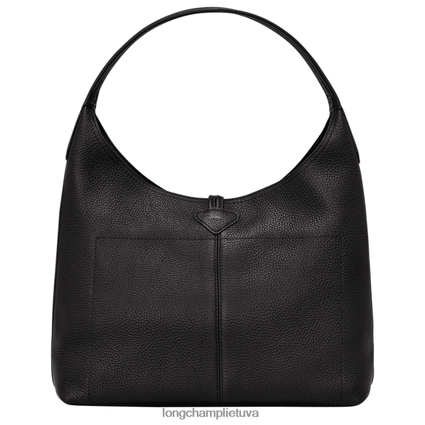 Longchamp roseau esminis valkata krepšys juodas moterys krepšiai X6B2TB357