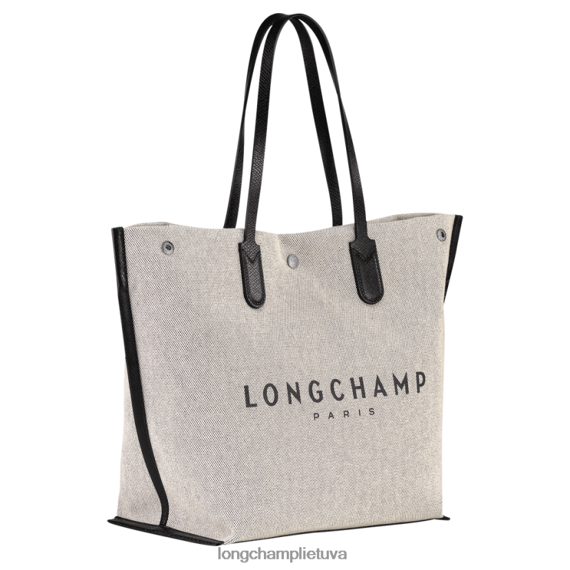 Longchamp roseau krepšys ekru moterys krepšiai X6B2TB381