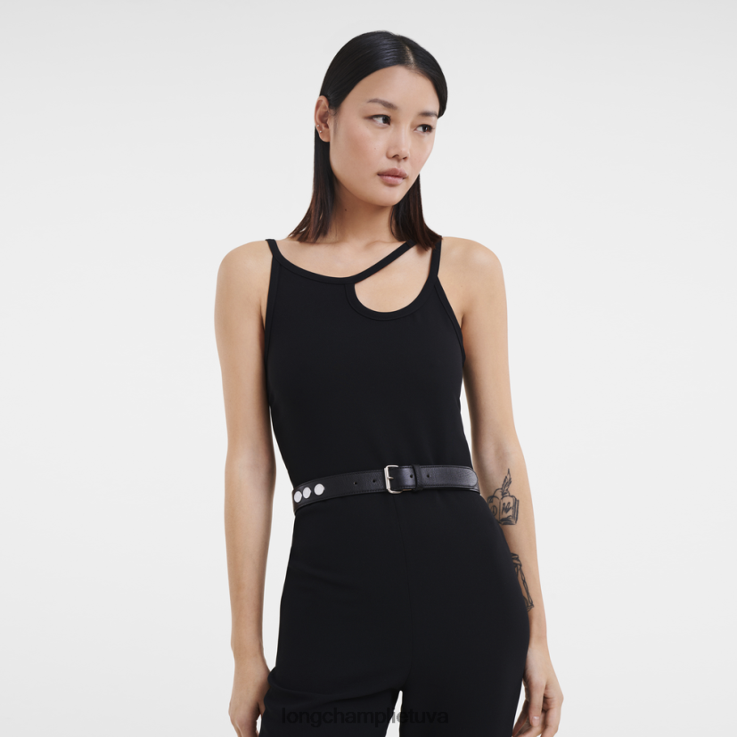 Longchamp le pliage diržas juodas moterys priedai X6B2TB951