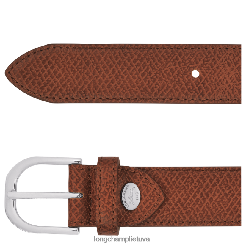 Longchamp le pliage diržas konjako moterys priedai X6B2TB918
