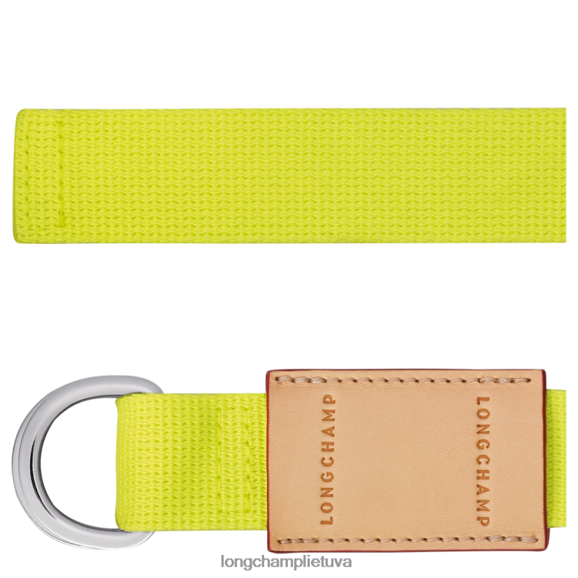 Longchamp le pliage re-play diržas citrina moterys priedai X6B2TB957