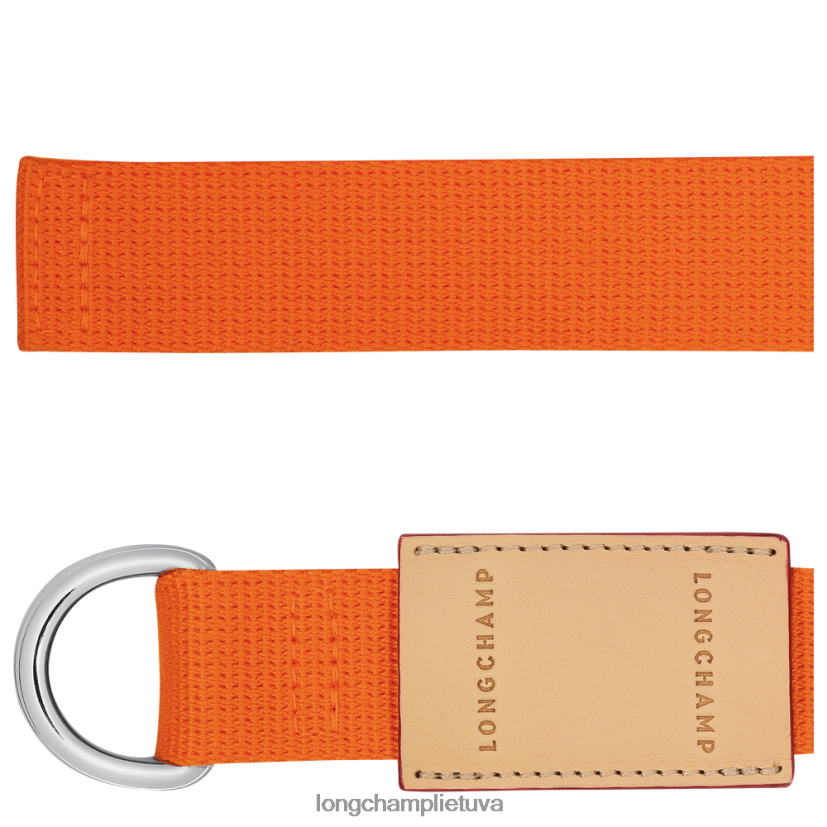 Longchamp le pliage re-play diržas oranžinė moterys priedai X6B2TB955