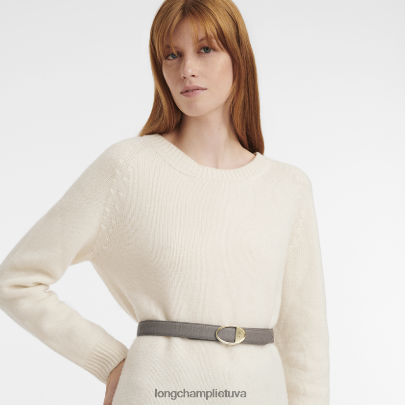 Longchamp pašto dėžutės diržas taupe moterys priedai X6B2TB923
