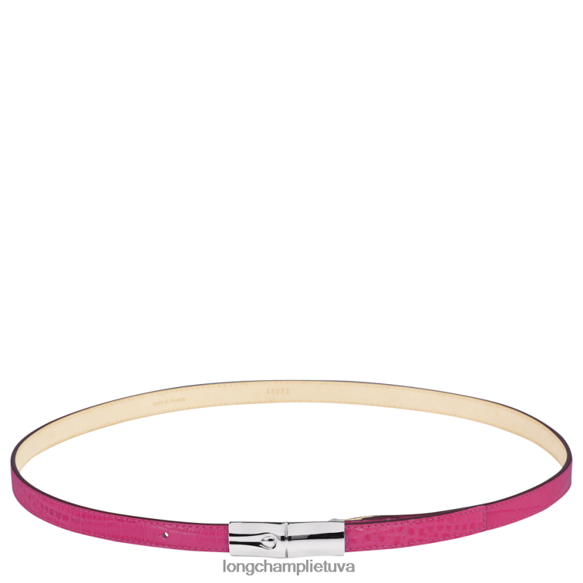 Longchamp roseau diržas fuksija moterys priedai X6B2TB915
