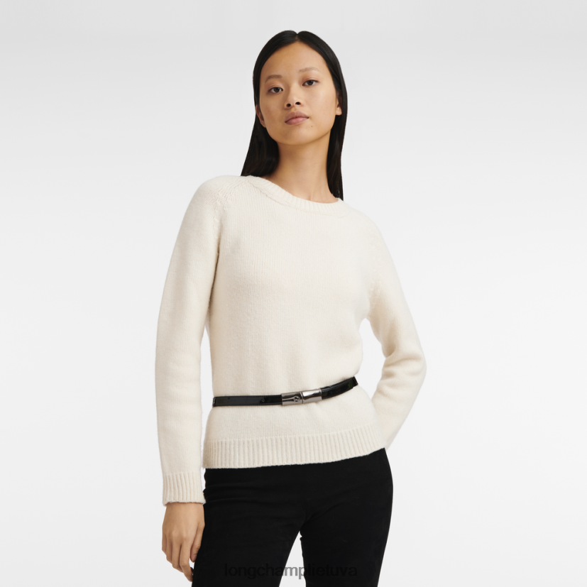Longchamp roseau diržas juodas moterys priedai X6B2TB908