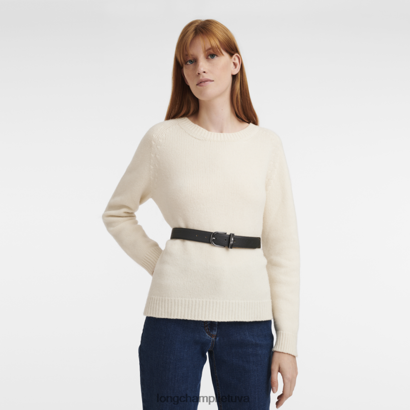 Longchamp roseau diržas juodas moterys priedai X6B2TB912