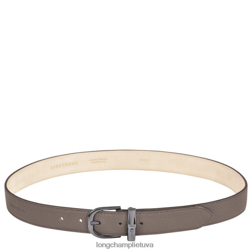 Longchamp roseau diržas pilka moterys priedai X6B2TB913