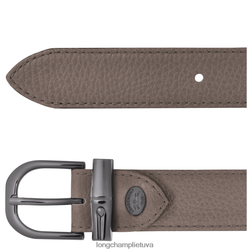 Longchamp roseau diržas pilka moterys priedai X6B2TB913