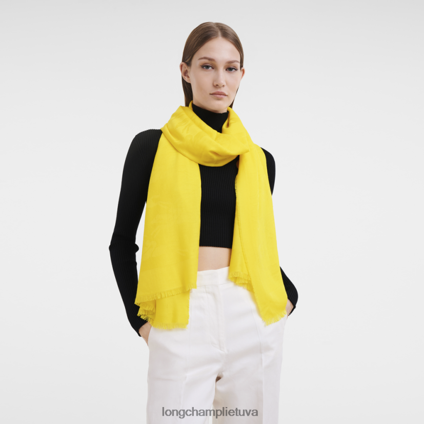 Longchamp 2023 pavasario/vasaros kolekcijos pavogė citrina moterys priedai X6B2TB983