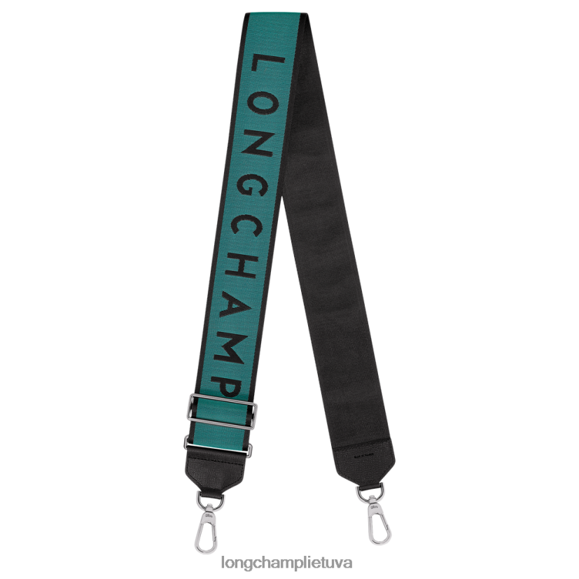 Longchamp petnešėlė smaragdo žalia moterys priedai X6B2TB1076
