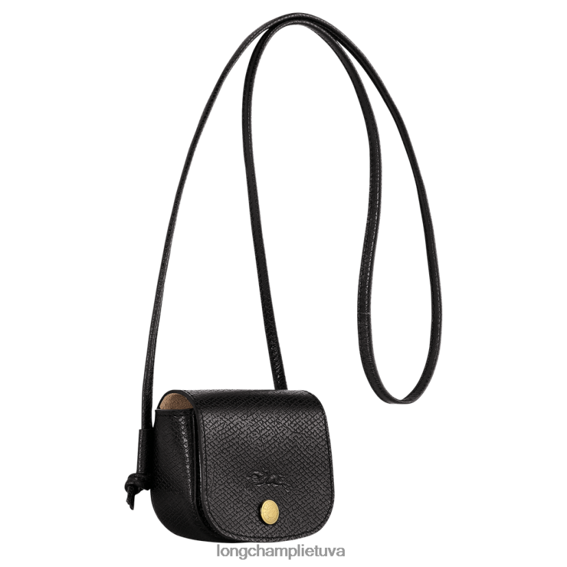 Longchamp epure piniginė su odiniais nėriniais juodas moterys odos gaminiai X6B2TB531