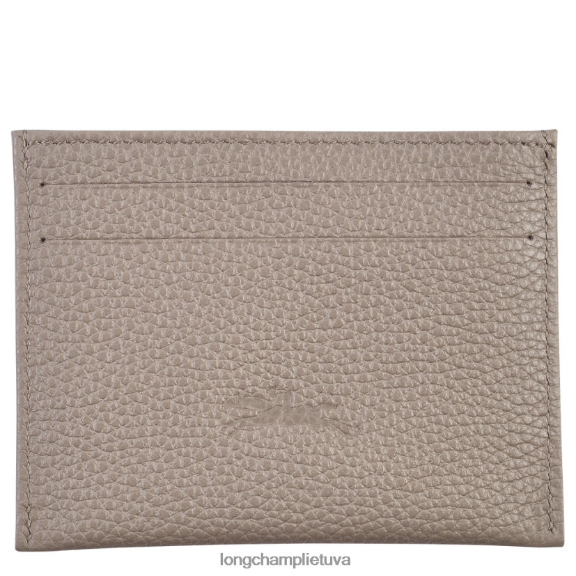 Longchamp le foulonne kortelės turėtojas vėžlys moterys odos gaminiai X6B2TB647