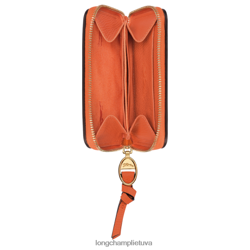 Longchamp pašto dėžutės monetų piniginė carot moterys odos gaminiai X6B2TB541