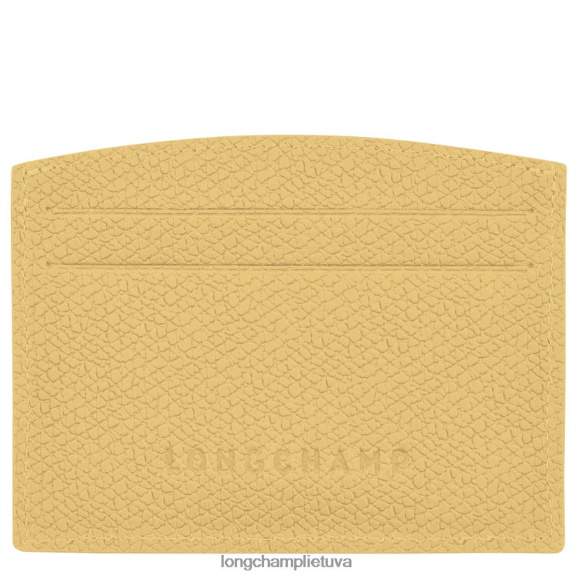 Longchamp roseau kortelės laikiklis kukurūzai moterys odos gaminiai X6B2TB638
